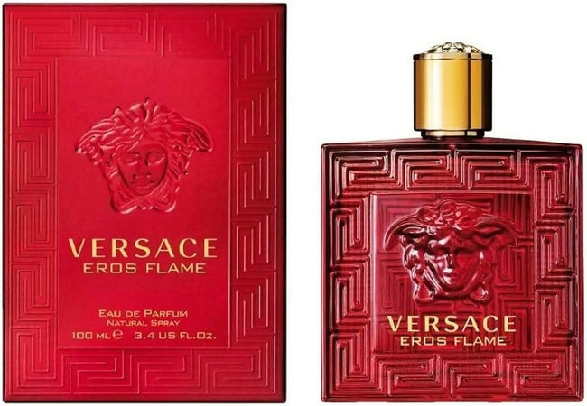Versace eros flame profumo uomo 100ml eau de parfum