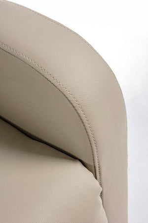 Poltrona "Lift" per interno, Struttura In Acciaio E Compensato 73 x 93/163,5 x 106h cm