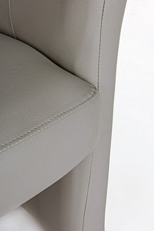 Poltrona "Rita" per interno, Struttura In Legno Di Pino E Compensato, Rivestimento In Similpelle 94% Pvc 6% Poliuretano 64,5 x 59,5 x 78h cm