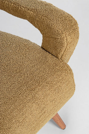 Poltrona "Berna" per interno, Struttura In Legno Di Pino E Compensato 65 x 79 x 74h cm