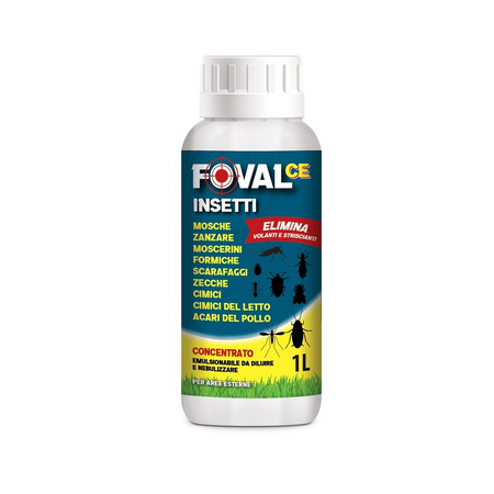Foval Ce Lt. 1 Insetticida Azione Abbattente Adama