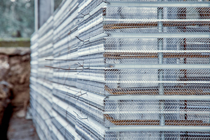 Pannelli di rete porta intonaco "Nervo Metal" 60 x 250 cm zincata 20 pezzi