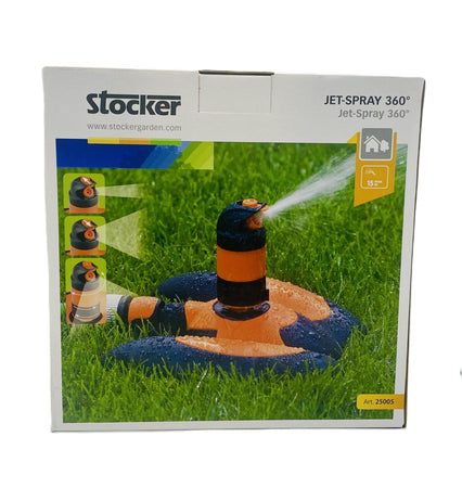 Irrigatore Jet-Spray 360° con 5 Diverse Forme di Getto Stocker