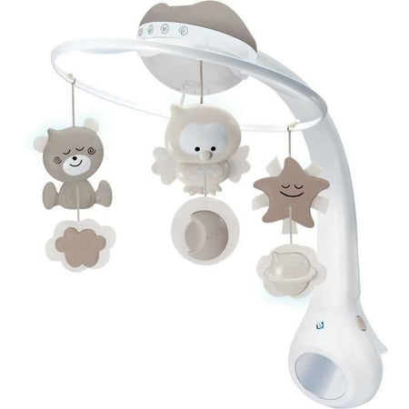 Giostrina musicale e proiettore - INFANTINO - Sweet Night 3 in 1 - Grigio
