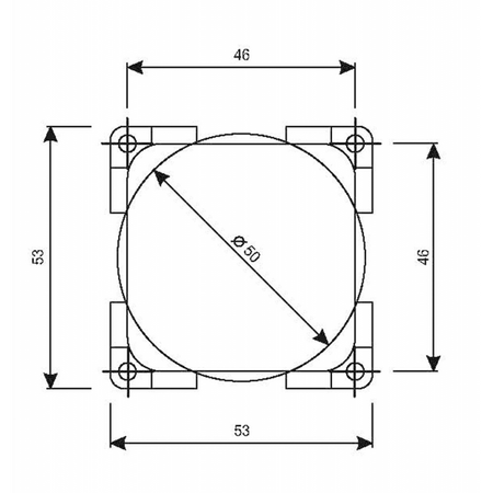 Interruttore On - Off 12/24 V