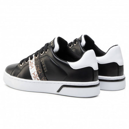 Guess Sneakers Donna Fl5reeele12 Lacci Suola In Gomma Scarpa Casual Sportiva Da Ginnastica Fashion Sneaker Logo Laterale Plateau 2,5 Cm