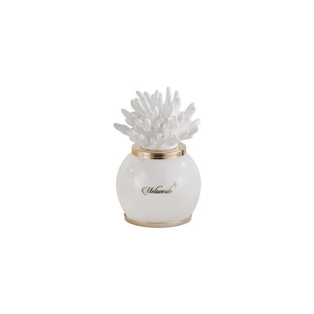 Lampada Melaverde Corallo PorcellanaLampada Bomboniera Corallo Bianco Melaverde – Porcellana 12x19 cm Made in Italy