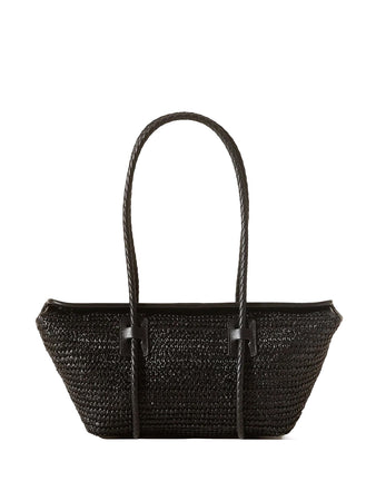 HEREU borsa a tracolla forna raffia da donna