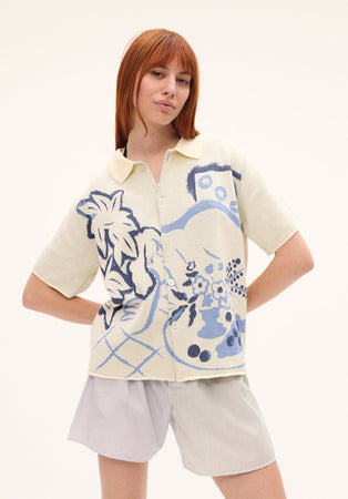 CARNE BOLLENTE camicia Moonlit Fantasy carne bollente da uomo