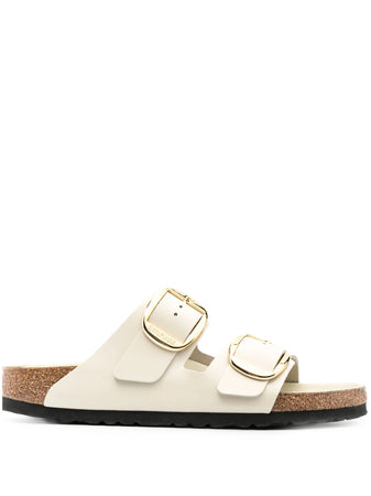 BIRKENSTOCK sandali Big Buckle Shine da donna