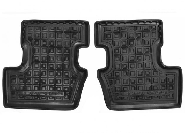 Set tappetini di gomma su misura per Jeep Compass (2011-2016)