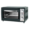 Forno elettrico 1500W, statico o ventilato - termostato regolabile da 90°C a 250°C - timer 0 a 60 min - ElettroWatt.eu