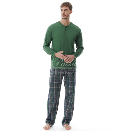 Jamas Pigiama da Uomo in Caldo Cotone IJ 9355 2312S54