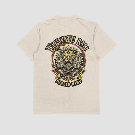 Junglo T-shirt Uluwatu Bali off white