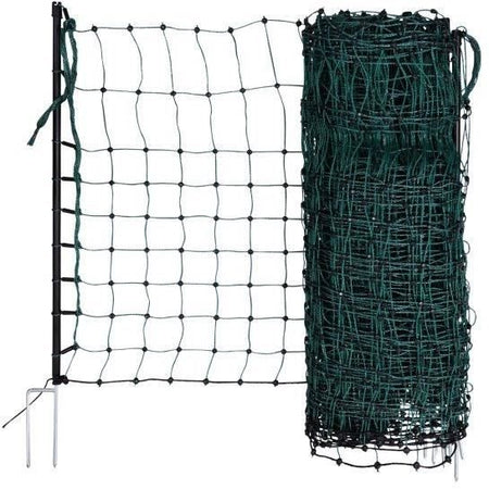 RabbitNet - KERBL - 50 m - 65 cm - Doppia punta - Verde