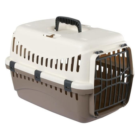 KERBL Expedition trasportino per cani - 48x32x32cm - Crema e tortora