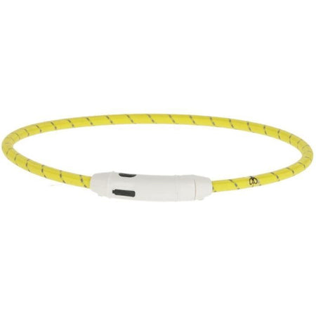 KERBL - Collare LED giallo - 65 cm x 10 mm - Maxi Safe - Giallo
