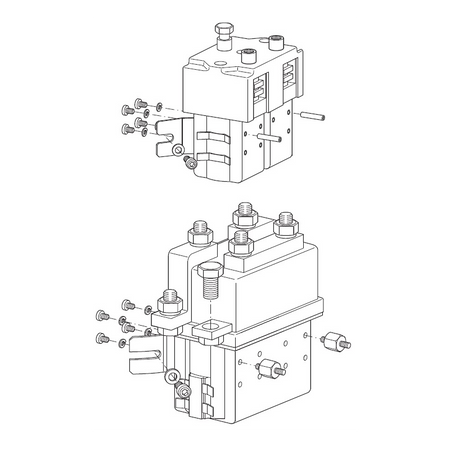 Kit Cassetta Teleinv 150A 24V