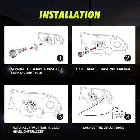 KIT LED H15 PER VOLKSWAGEN GOLF 7 CANBUS NO ERRORE LUCI DIURNE DRL+ABBAGLIANTI 80W 13200LUMEN BIANCO 6000K