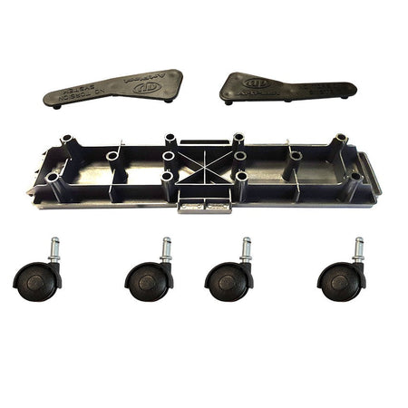 Barre sposta mobili pedana con ruote portata 170 kg "Made in Italy"