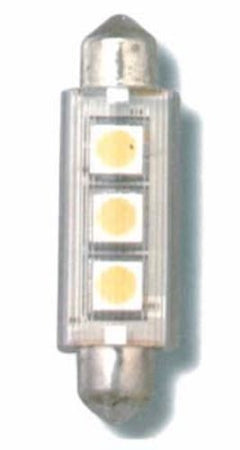 Lampada Led 12V 3L 44X12 Siluro L/Bianca Ang 90°