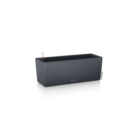 Fioriera - Lechuza UK - Balconera Color 50 - Ardesia - Rettangolare - Con riserva d'acqua