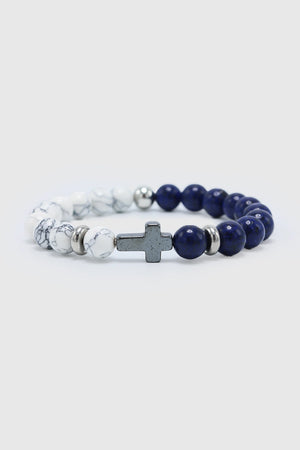 LECLAF | Bracciale elastico croce