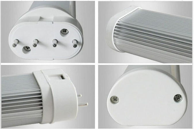 Lampada Camper LED 2 G11 4 Pin 9W 225mm Bianco Naturale 4000K 220V Sostituisce Neon