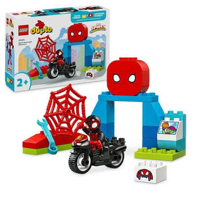 LEGO DUPLO Marvel 10424 L'avventura in moto di Spin - Giocattolo di Spidey e i suoi amici