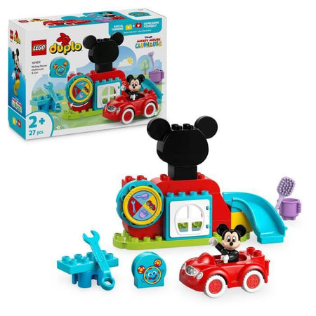 LEGO DUPLO Disney 10454 Casa e macchina di Topolino - Gioco di costruzione 2 anni