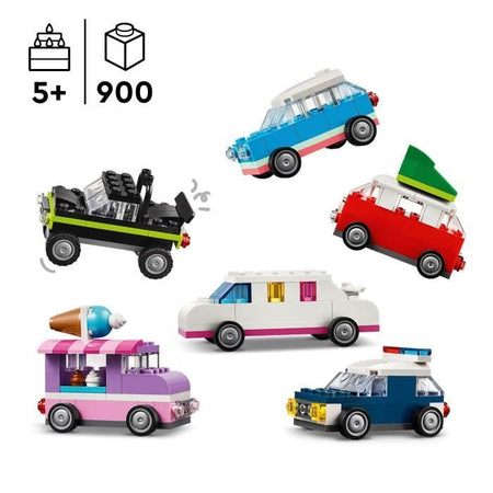 LEGO 11036 Classic Veicoli creativi, modellino di auto, veicolo della polizia, camion e altri