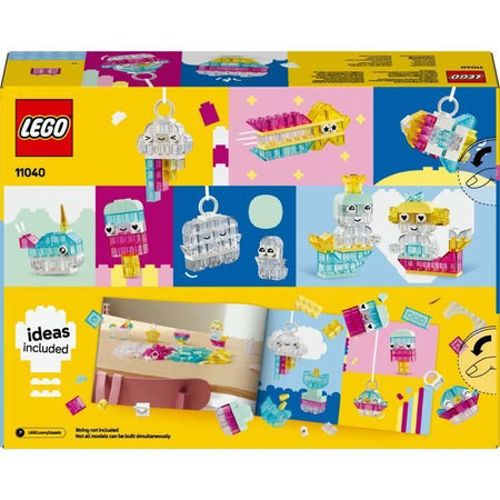 LEGO Classic 11040 Magical Transparent Brick Box - Gioco di costruzione per bambini di 5 anni