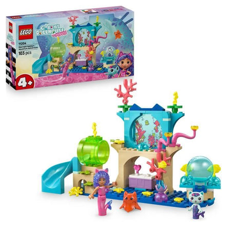 LEGO Casa de Muecas Mágica de Gabby 11204 Aventuras Acuáticas de la Sirena de Gabby - Juego para nios de 4 aos