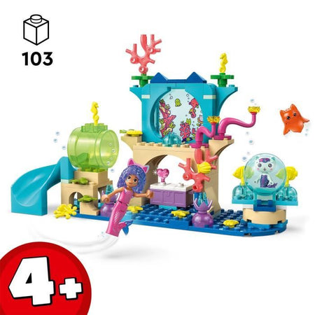 LEGO Casa de Muecas Mágica de Gabby 11204 Aventuras Acuáticas de la Sirena de Gabby - Juego para nios de 4 aos