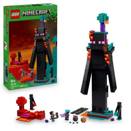 LEGO Minecraft 21279 Torre dell'Enderman - Set di costruzioni per ragazzi dai 9 anni in su