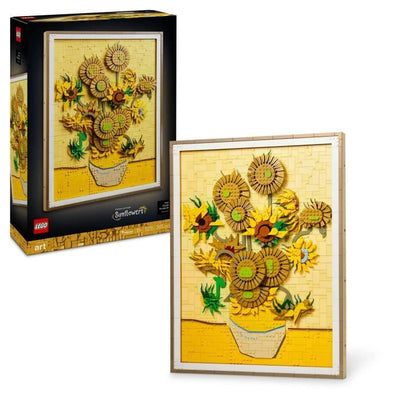 LEGO Art 31215 Vincent van Gogh  Girasoli - Arte murale, Costruzioni per adulti