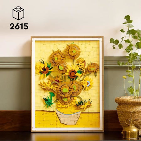 LEGO Art 31215 Vincent van Gogh  Girasoli - Arte murale, Costruzioni per adulti