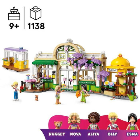 LEGO Friends 42671 Plant Cafe e Flower Stand - Set di costruzioni per bambine dai 9 anni