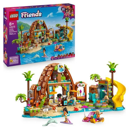 LEGO Friends 42673 Vacanza al Beach Resort - Set di costruzioni per bambine dagli 8 anni