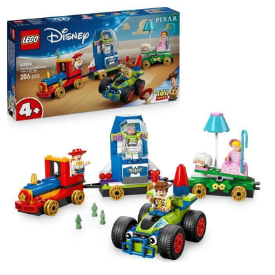 LEGO  Disney e Pixar 43264 Toy Story Party Train e RC Car - Giocattolo per bambini di 4 anni