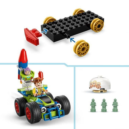 LEGO  Disney e Pixar 43264 Toy Story Party Train e RC Car - Giocattolo per bambini di 4 anni