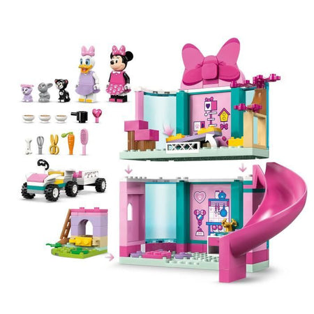 LEGO  Disney 43274 L'hotel degli animali di Minnie - Set da costruzione per 4 anni - Regalo