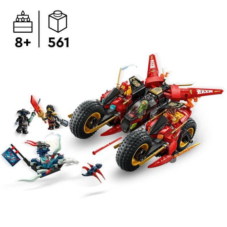 LEGO NINJAGO 71844 Veicolo da battaglia Ninja - Set di costruzioni per bambini dagli 8 anni in su