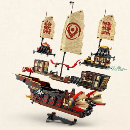LEGO NINJAGO 71848 Il Tempio del Bounty - Set di costruzioni per ragazzi dai 14 anni in su - Barca