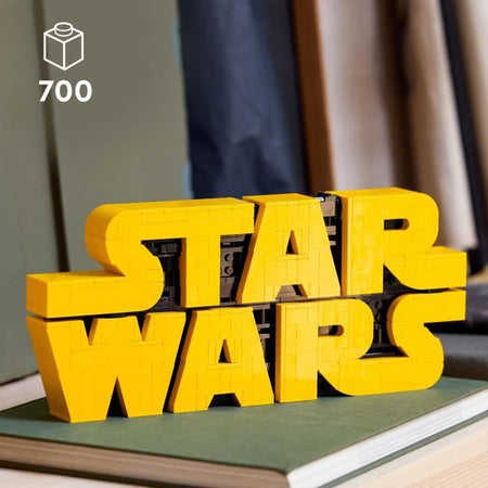 LEGO Star Wars 75407 Logo in mattoncini Star Wars - Set da costruzione per adulti - Decorazione