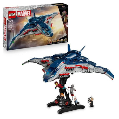 LEGO  Marvel 76325 Vengadores: La Era de Ultrón Quinjet - Juego para nios de 10 aos