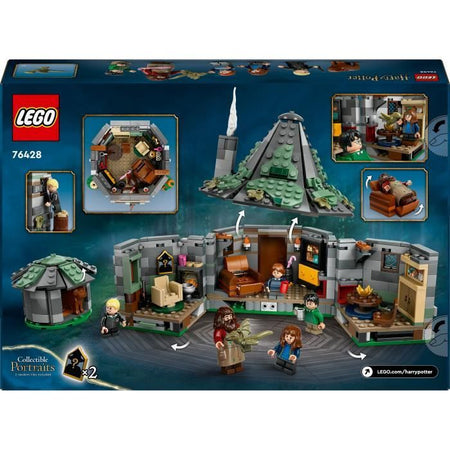 LEGO Harry Potter 76428 La capanna di Hagrid: una visita inaspettata, giocattolo fantasy
