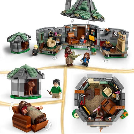 LEGO Harry Potter 76428 La capanna di Hagrid: una visita inaspettata, giocattolo fantasy