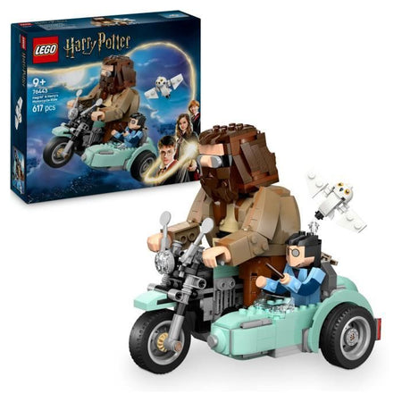 LEGO Harry Potter 76443 Il giro in moto di Hagrid e Harry - Gioco di costruzione Età 9