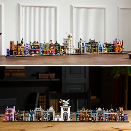 LEGO Harry Potter 76444 Diagon Alley Negozi Magici - Set per Adulti